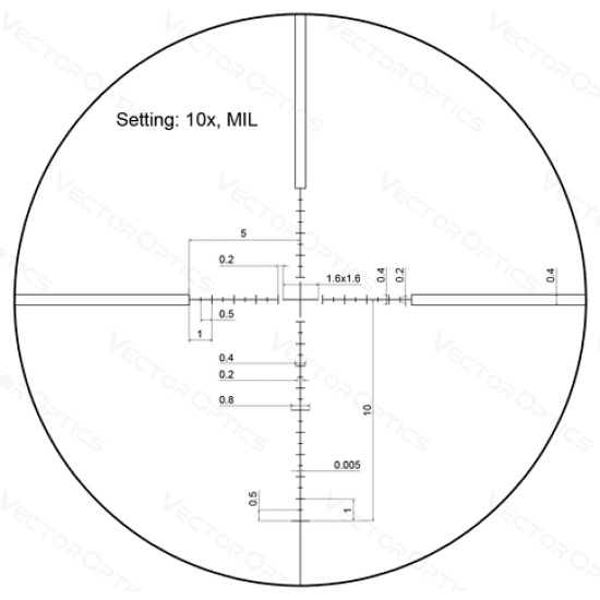 Прицел Vector Optics Veyron 3-12x44 SFP Compact SCOM-24