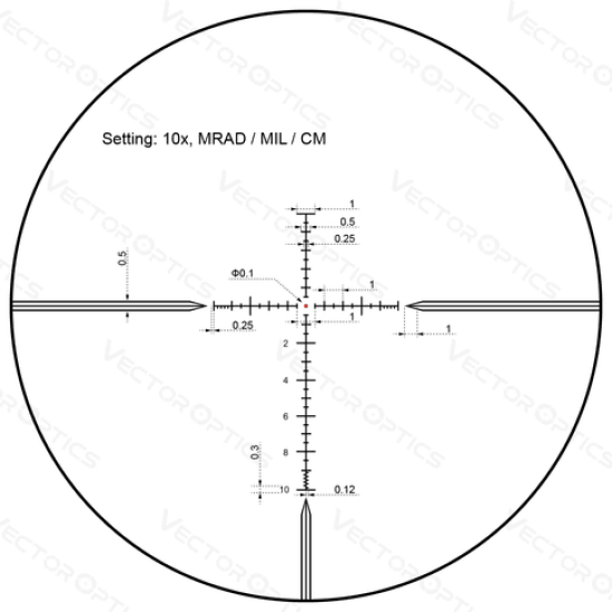 Прицел Vector Optics Taurus 6-24x50 HD HT SCOL-46