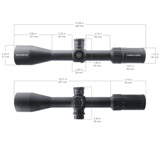 Прицел Vector Optics Taurus 6-24x50 HD HT SCOL-46